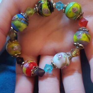 Art Glass Bracelet
